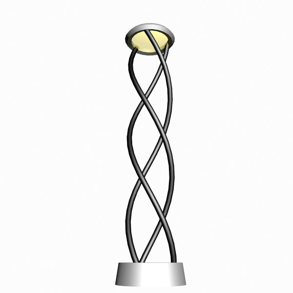 modern lamp 3d model - Modern Lamp by DirRanG3D Dr3ams